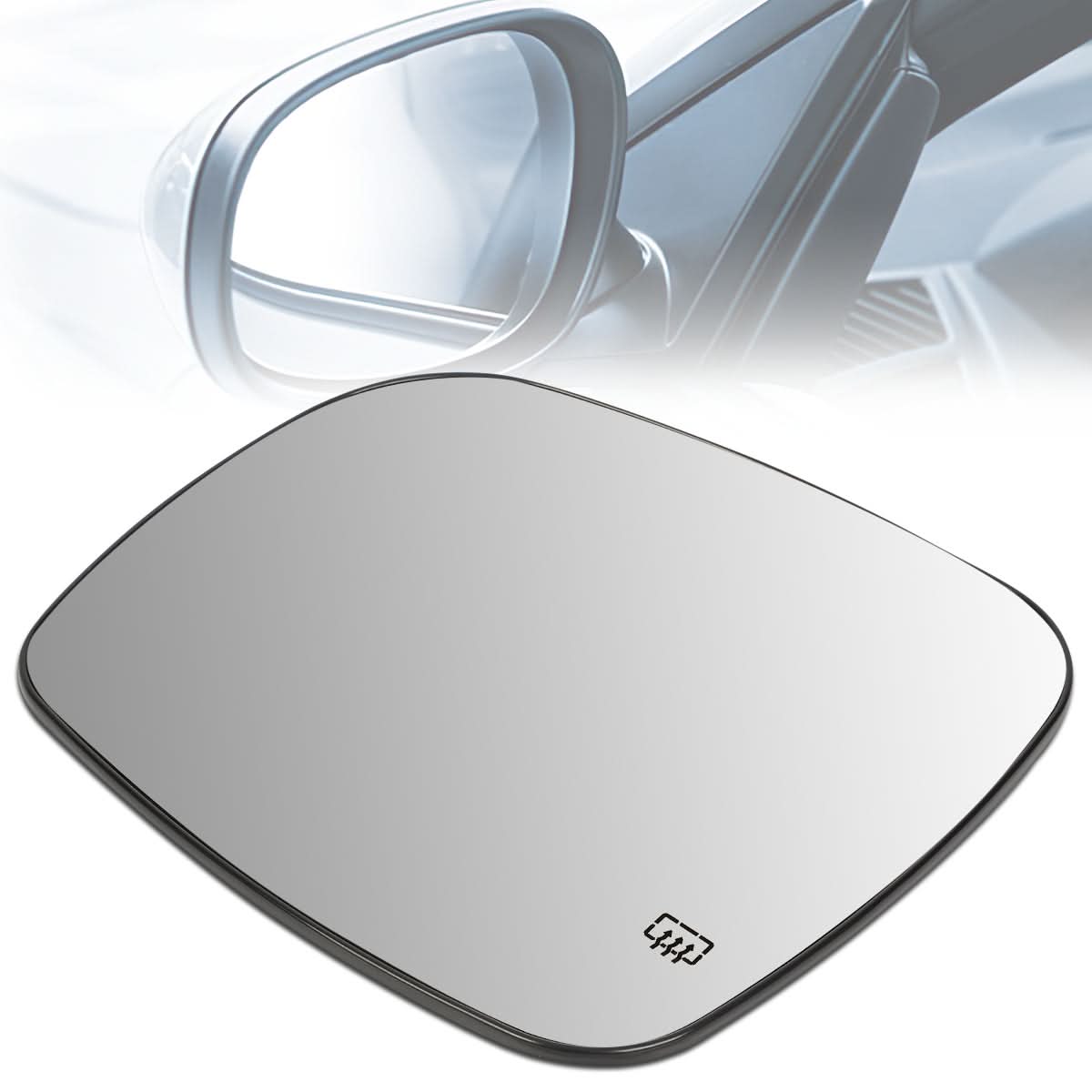 08-19 Dodge Grand Caravan OE Style Left Mirror Glass Lens - Heated