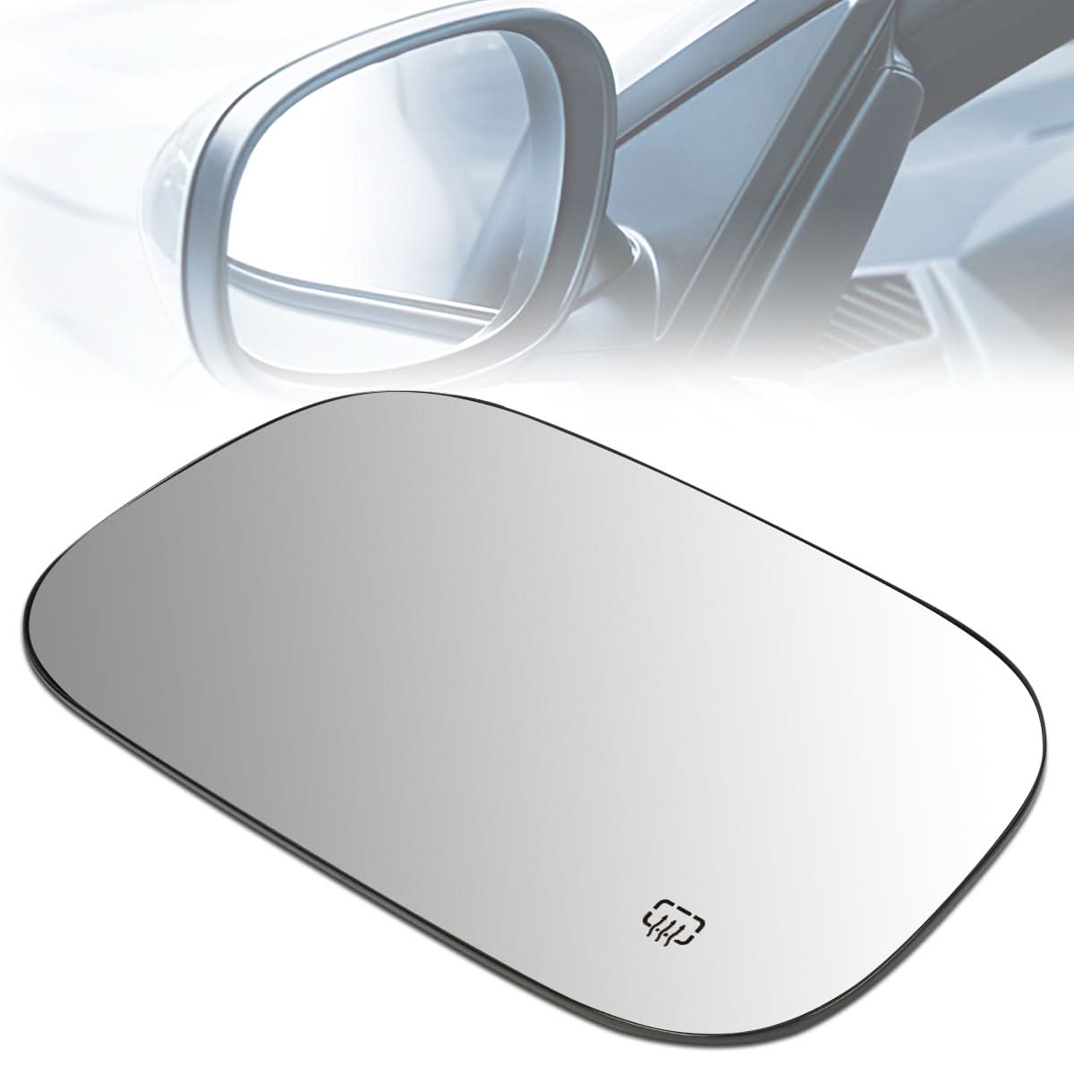 07-09 Chrysler Aspen / 05-10 Dakota / 04-09 Durango OE Style Heated Mirror Glass Left
