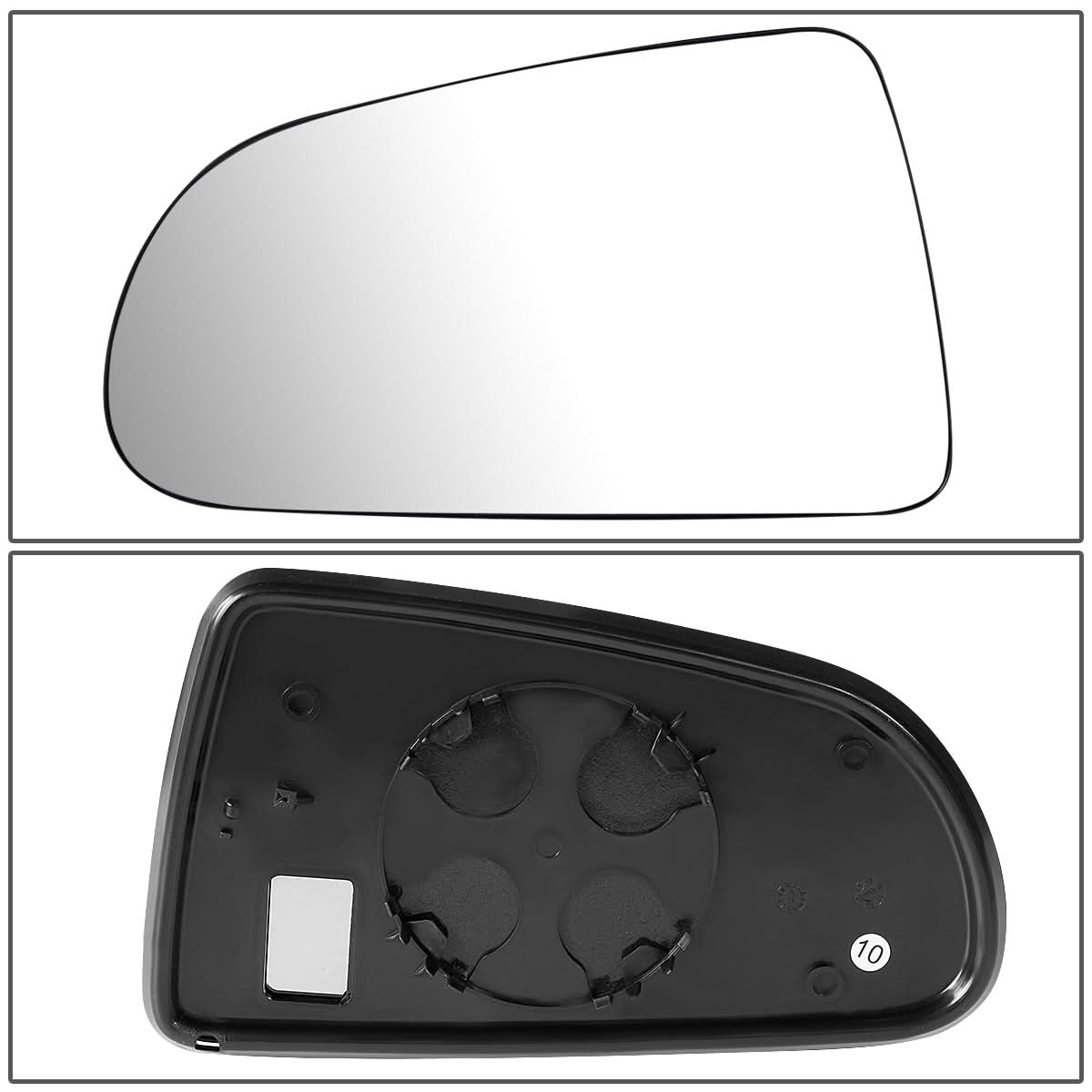 05-11 Dodge Dakota Mirror Glass Lens OE Style Left Side Heated