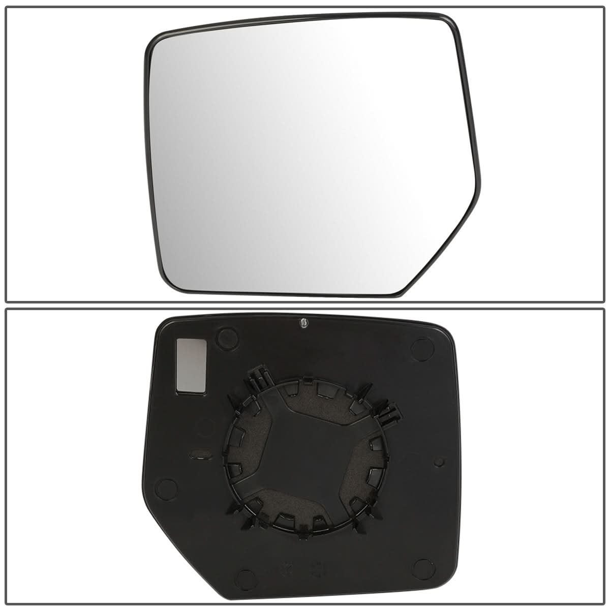 07-10 Dodge Nitro Mirror Glass Lens - OE Style - Left Side