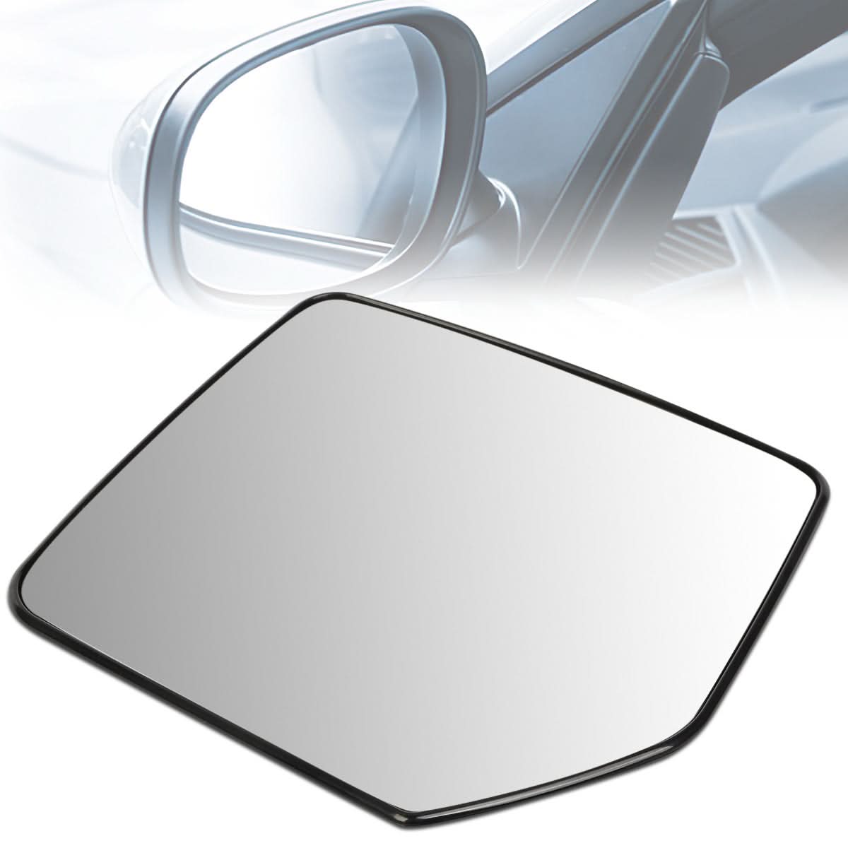 07-10 Dodge Nitro Mirror Glass Lens - OE Style - Left Side