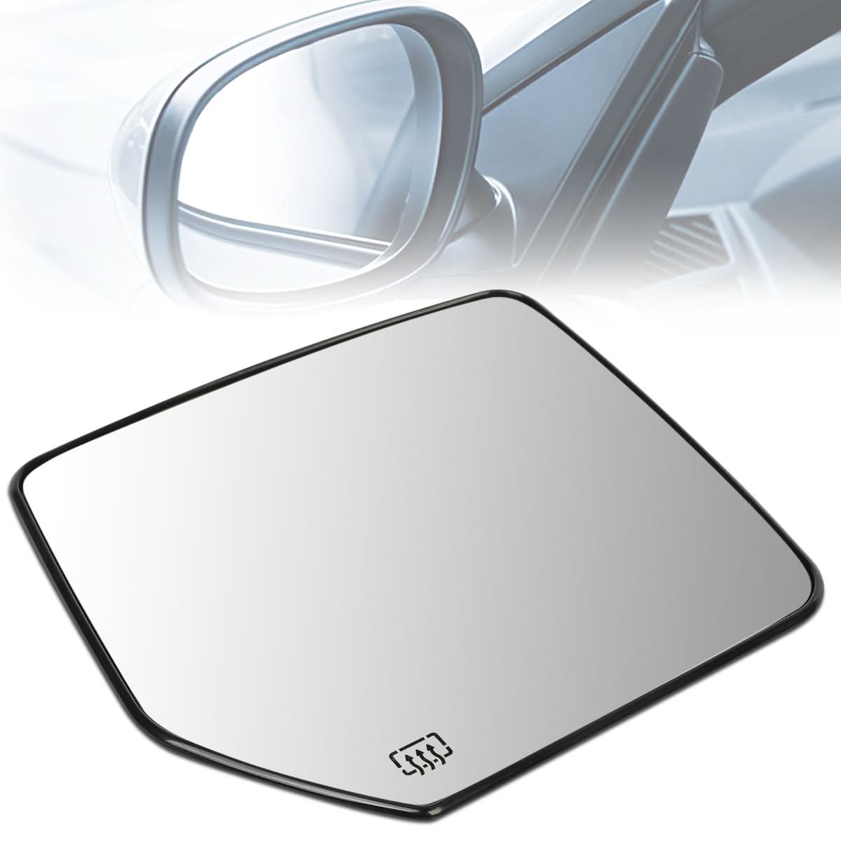 07-10 Dodge Nitro Mirror Glass Lens - OE Style - Heated - Right
