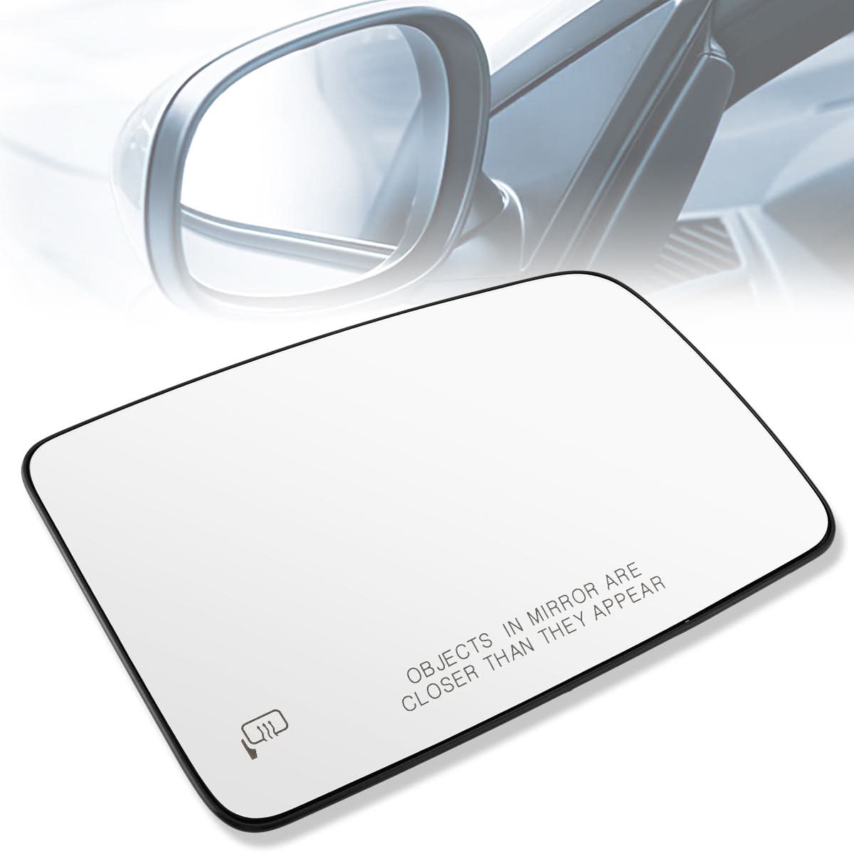 03-06 Ford Expedition Right Mirror Glass Lens - OE Style Heated