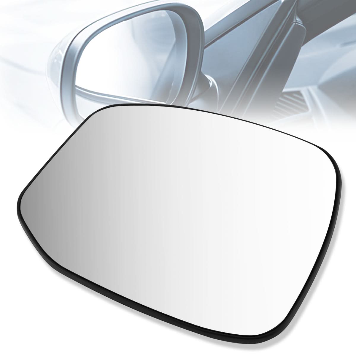 2012-2015 Honda Civic OE Style Left Mirror Glass Lens - Heated