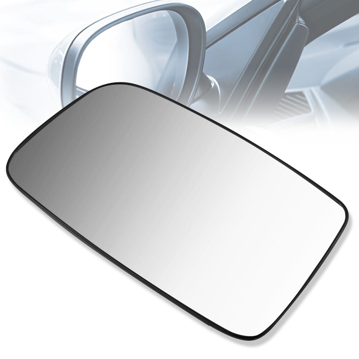 02-07 Mitsubishi Lancer OE Style Mirror Glass Lens - Left Side
