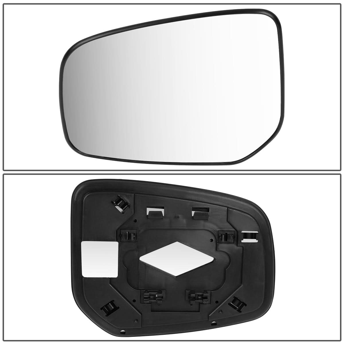2014-2019 Mitsubishi Mirage OE Style Mirror Glass Lens - Left