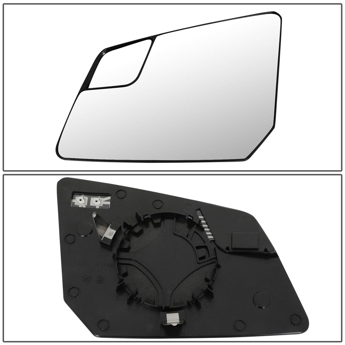 09-17 Chevrolet Traverse Mirror Glass Lens w/ Heated Defroster Left