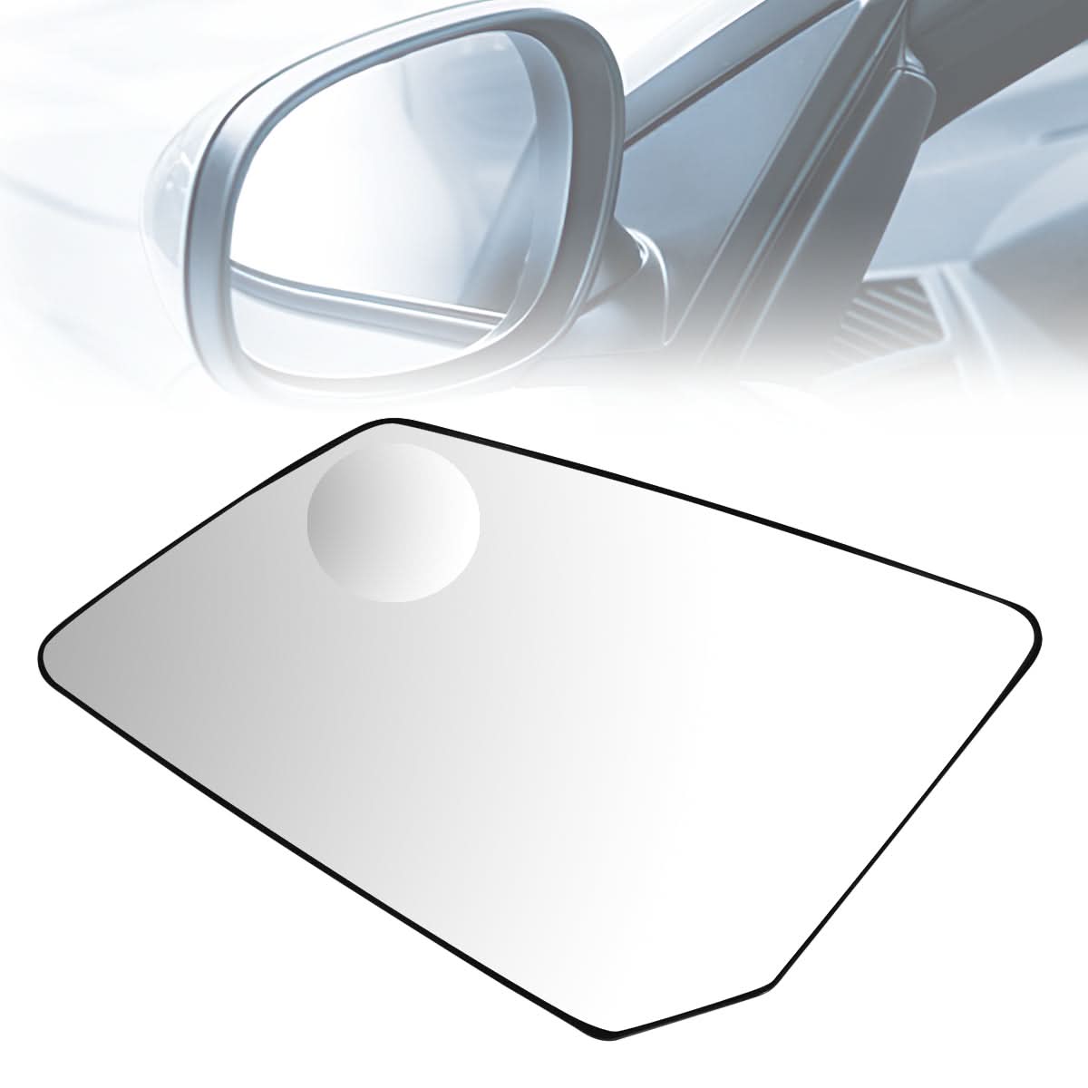 09-17 Chevrolet Traverse Mirror Glass Lens OE Style Left Side