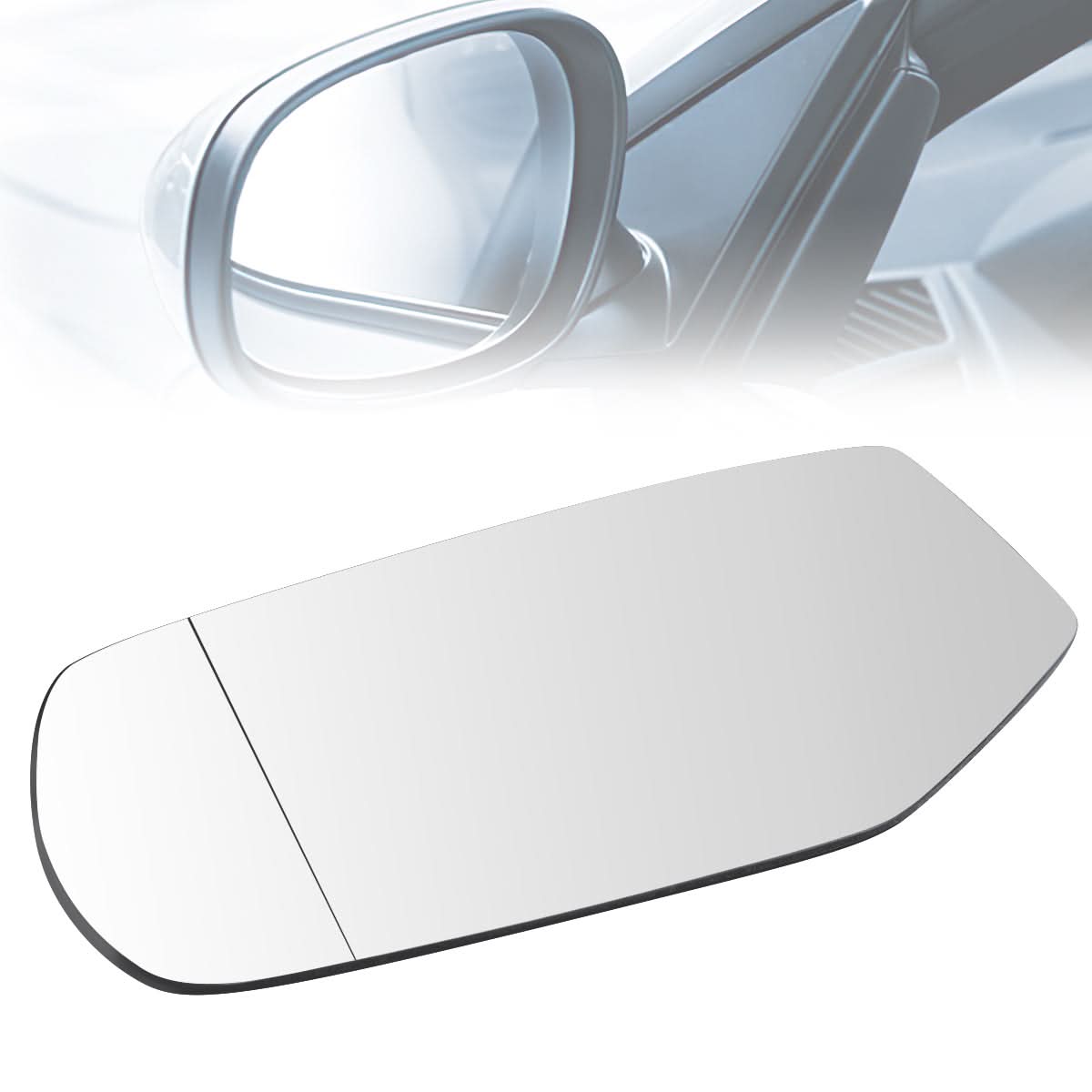 2013-2015 Honda Accord OE Style Mirror Glass Lens - Left Side Heated