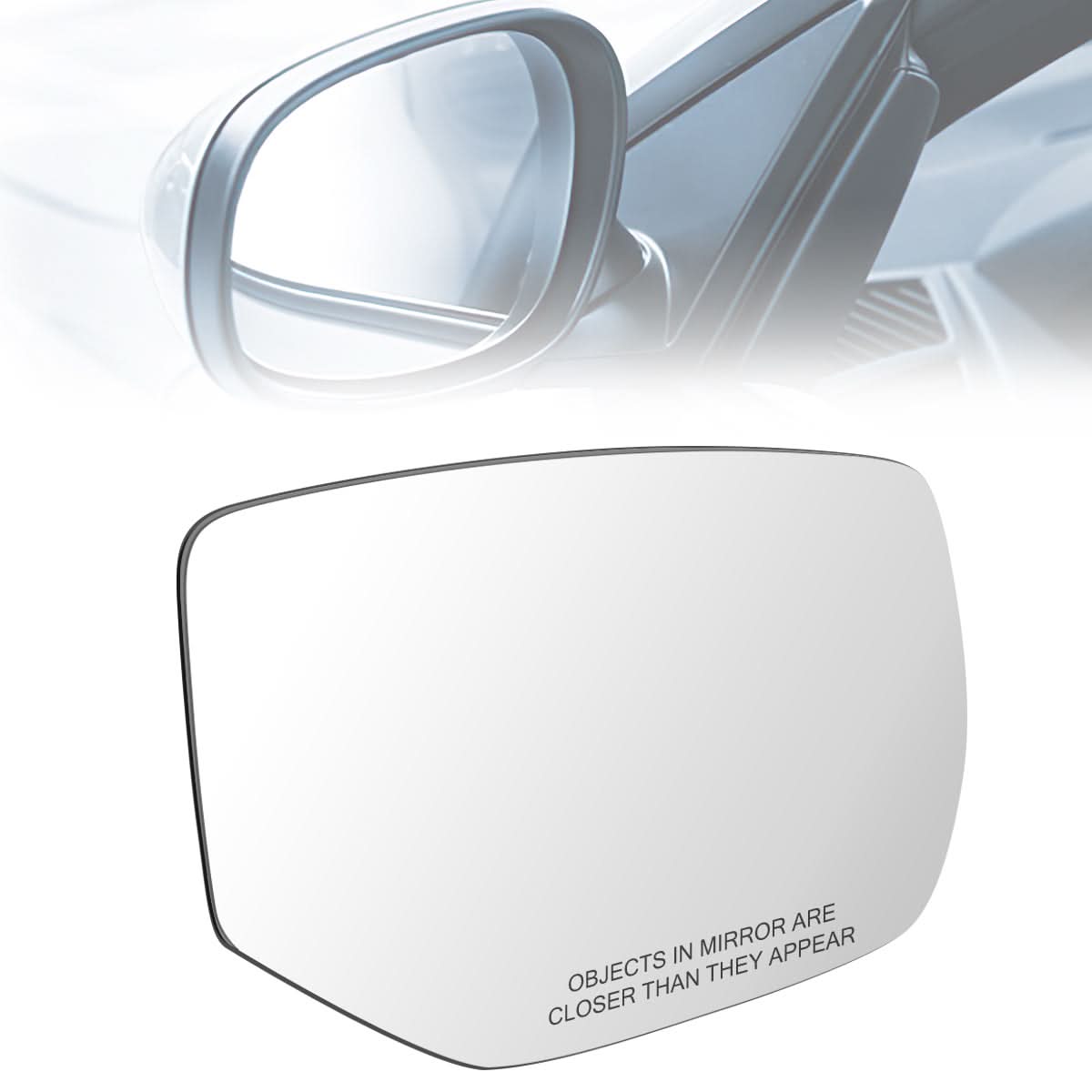 2013-2015 Honda Accord OE Style Right Mirror Glass Lens with Heated