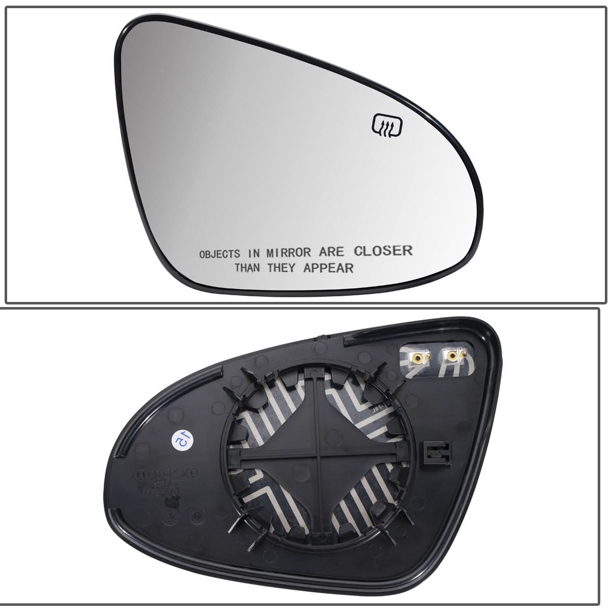 2014-2016 Toyota Corolla OE Style Heated Mirror Glass Lens - Left