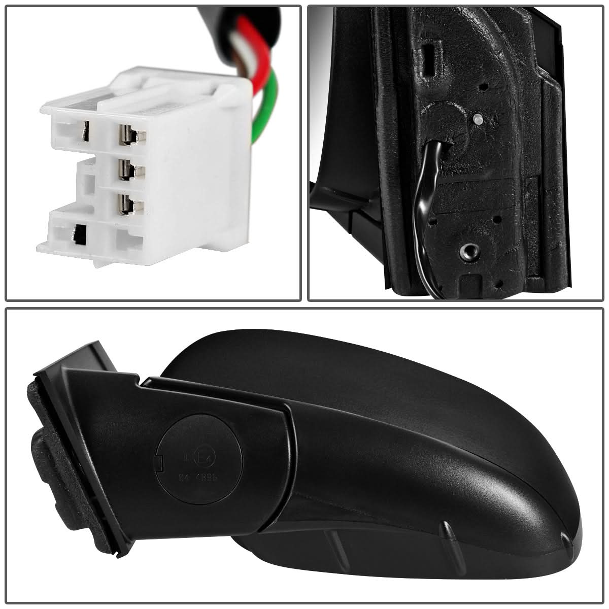 2011-2019 Dodge Caravan Power Heated Folding Side Mirror Left