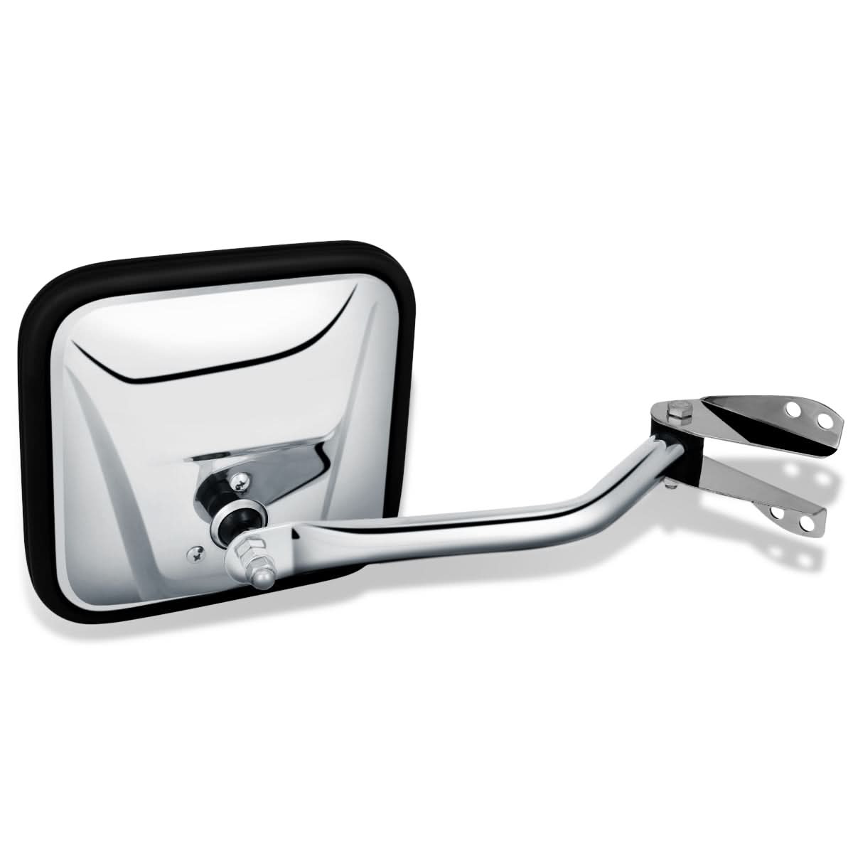 1960-1986 Jeep CJ OEM Style Manual Side Mirror - Chrome Right