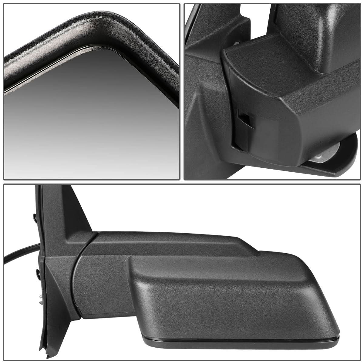 06-10 Jeep Commander OEM Style Powered Heated Side Mirror