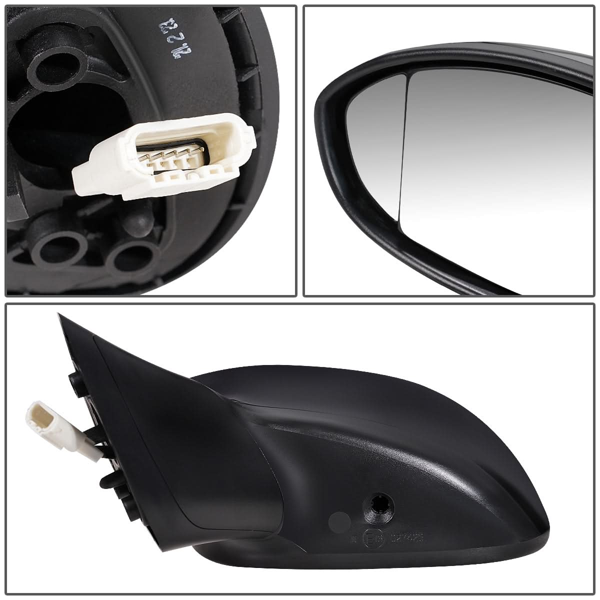 2013-2015 Fiat 500 OE Style Power Heated Folding Side Mirror Left