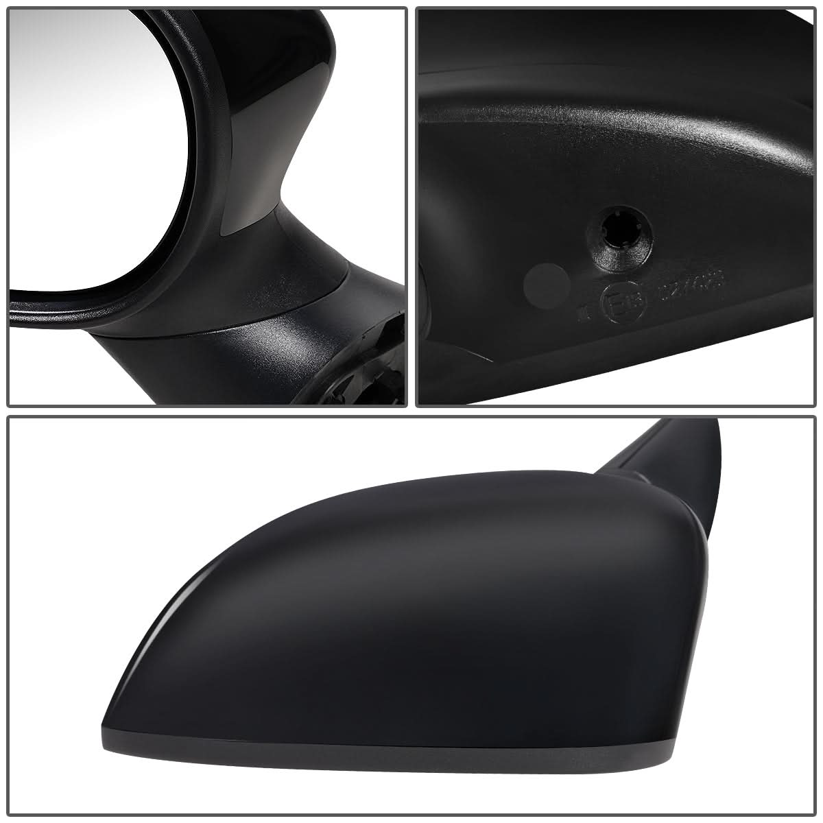 2013-2015 Fiat 500 OE Style Power Heated Folding Side Mirror Left