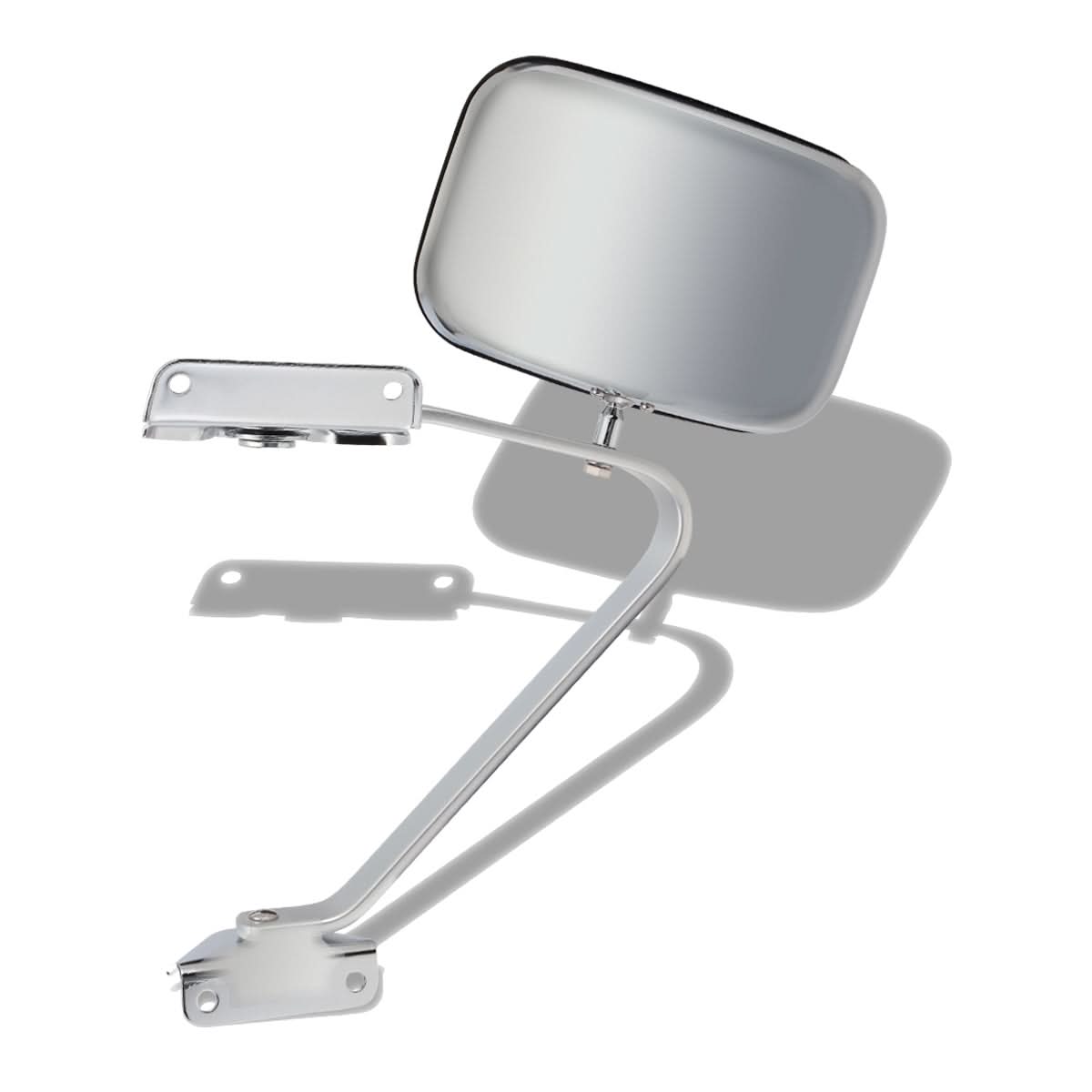 87-91 Ford F-150 OE Style Manual Side Mirror - Chrome