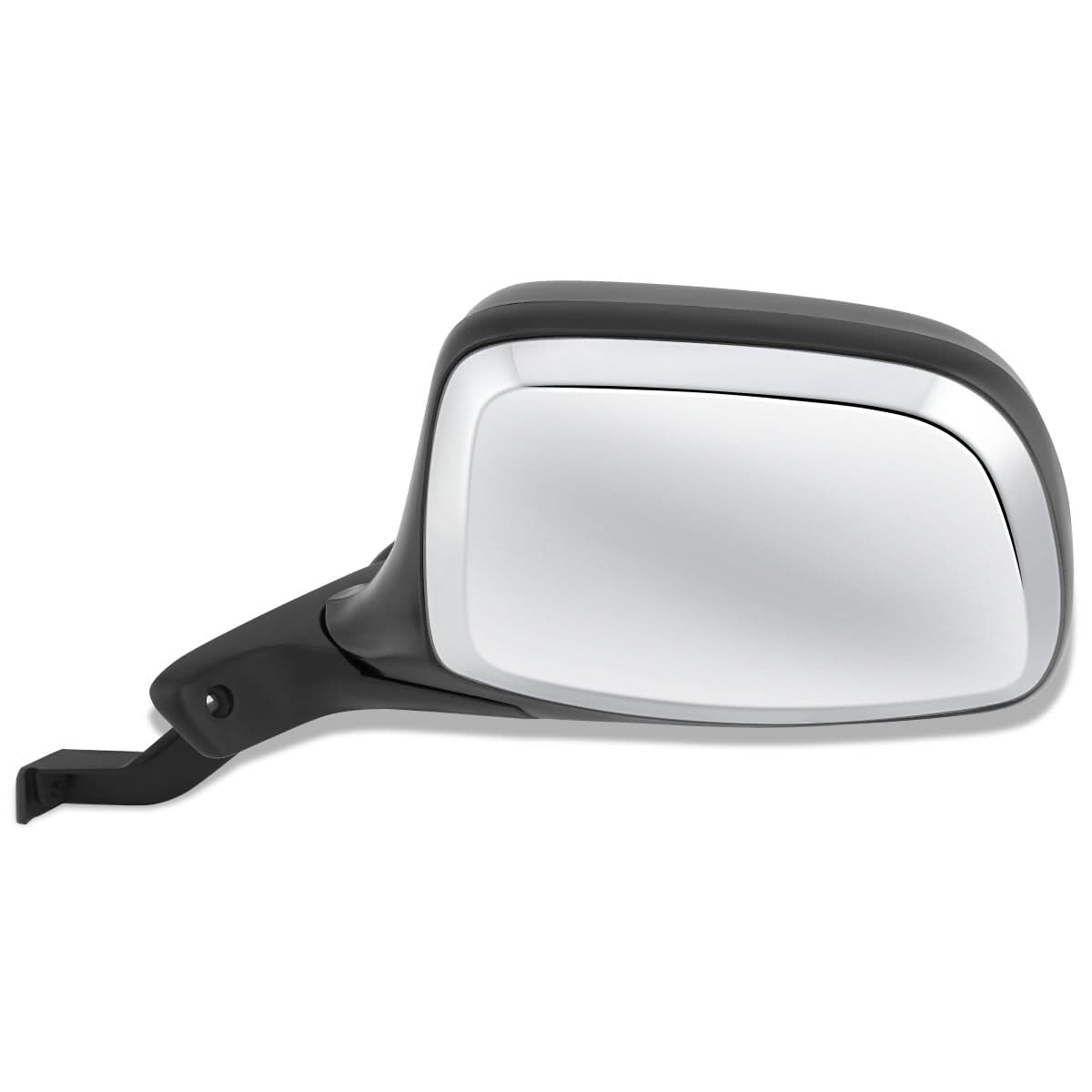 92-97 Ford Bronco F-150 F-250 F-350 Manual Chrome Left Mirror