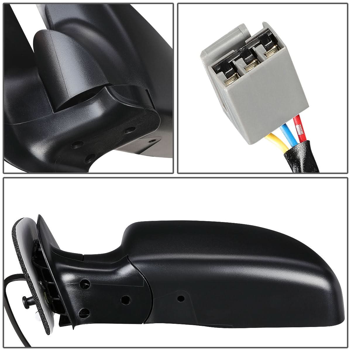 94-04 Ford E-150/E-250/E-350/E-450/E-550 Powered Side Mirror Left