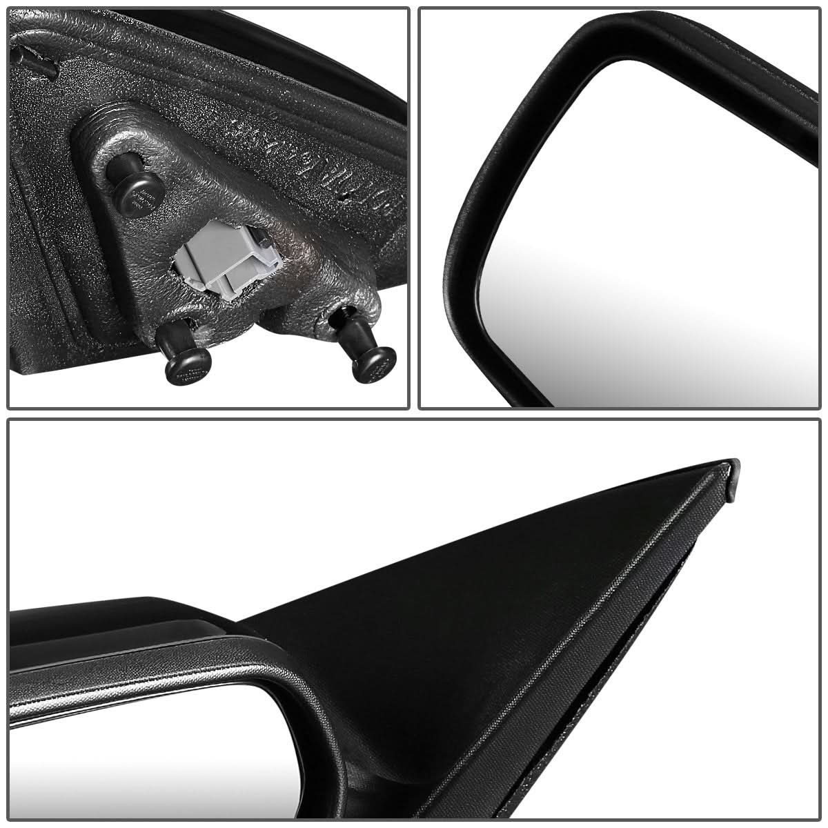 2006-2012 Ford Fusion OEM Style Powered Side Mirror - Left