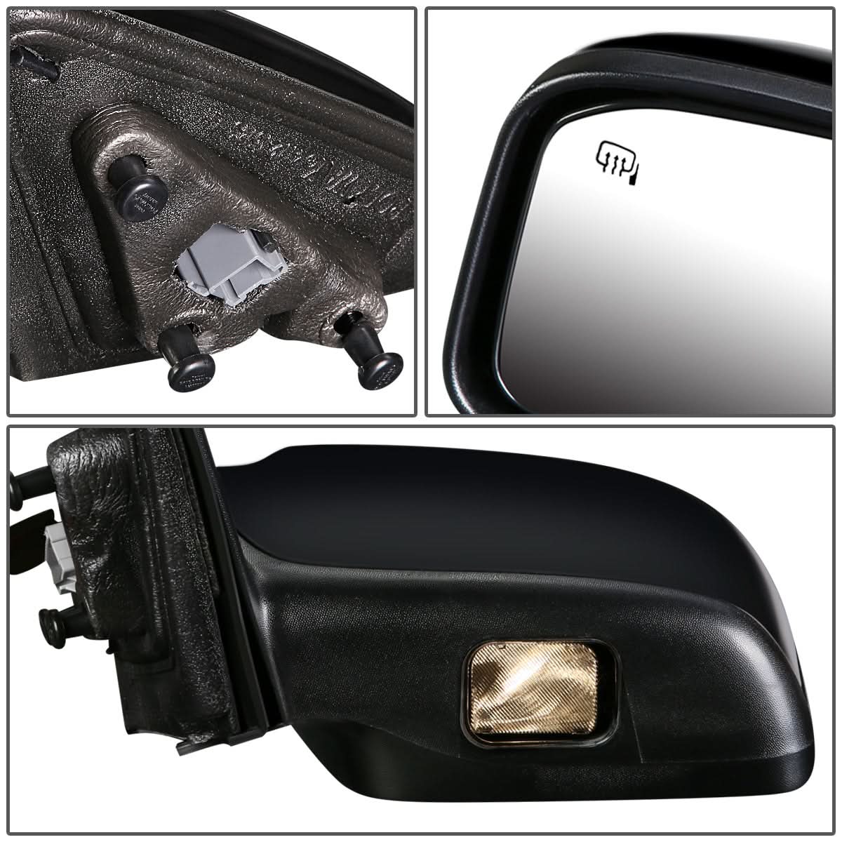 06-12 Ford Fusion Powered Heated OEM Side Mirror Left