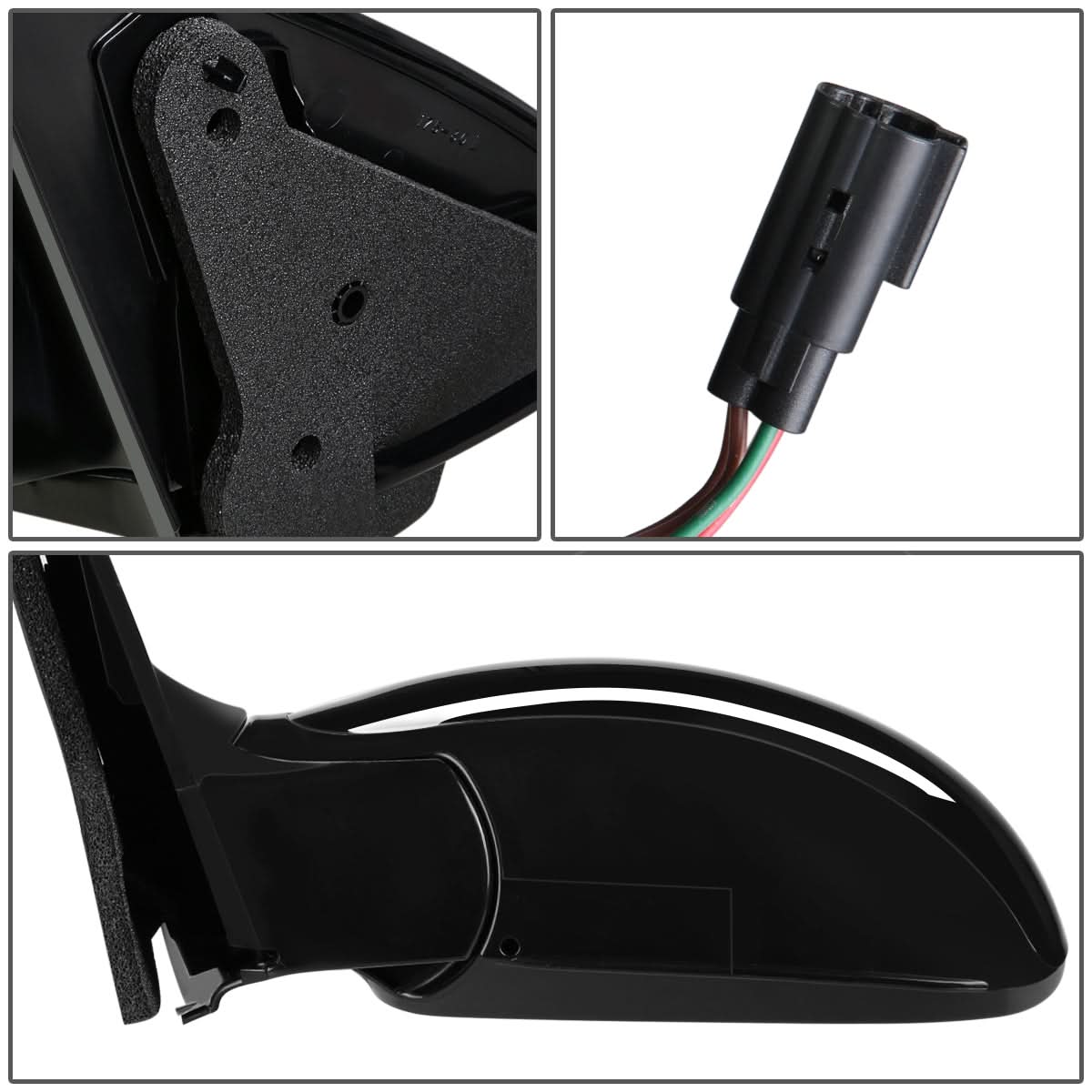 02-07 Ford Focus OE Style Powered Heated Side Mirror Left