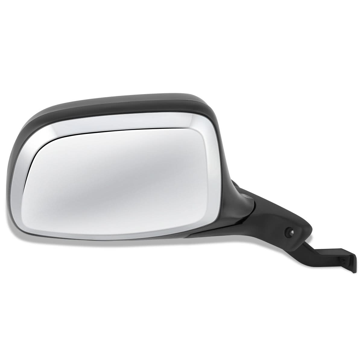 92-97 Ford Bronco F-150 F-250 F-350 OEM Manual Chrome Right Mirror