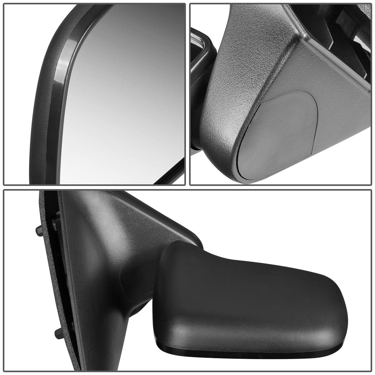 94-02 Ford Ranger Manual Textured Black Right Side Mirror