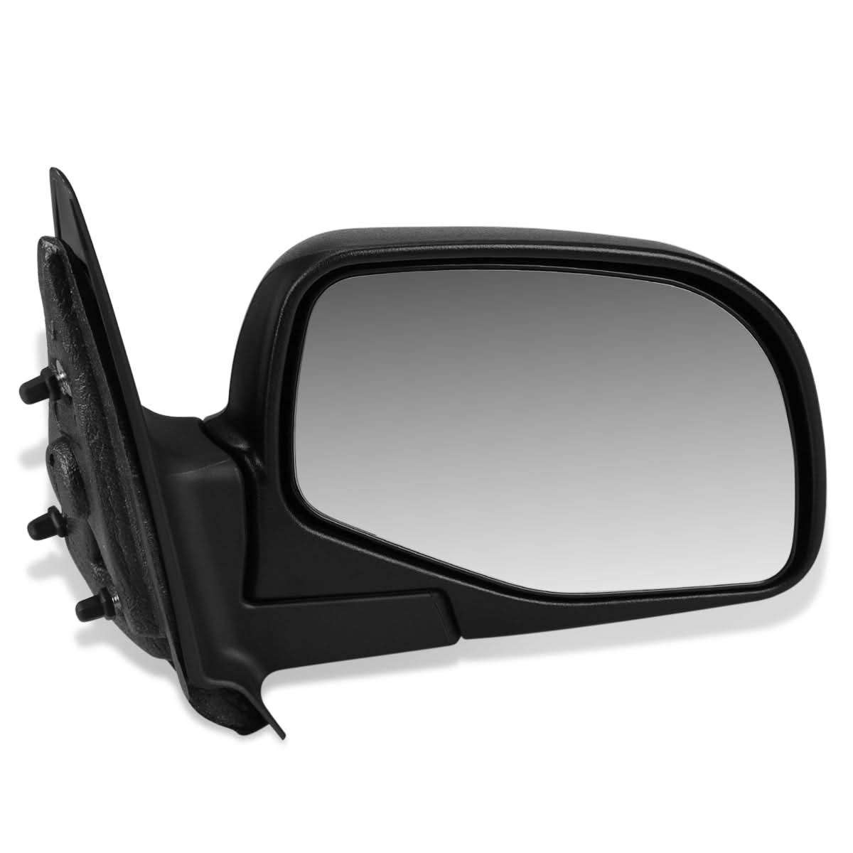 96-03 Ford Ranger Manual Side Mirror - Textured Black Right