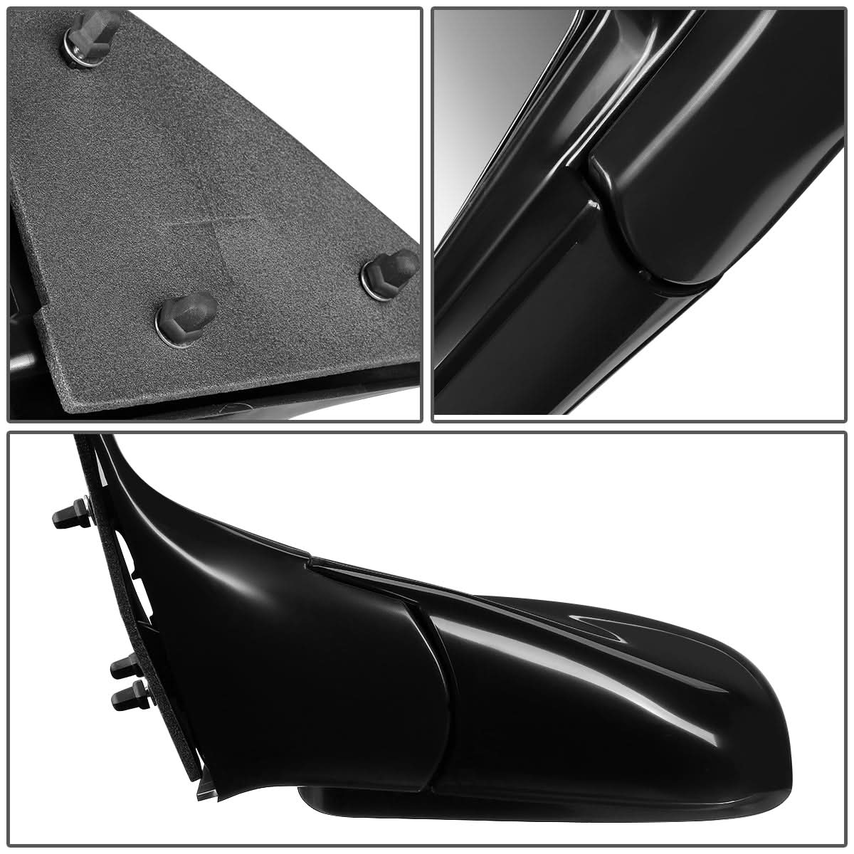 94-97 Chevy Blazer S10 GMC Jimmy Sonoma OEM Left Side Mirror Black