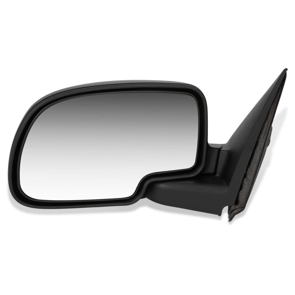 99-02 Chevy Silverado GMC Sierra Powered Side Mirror - Black Left