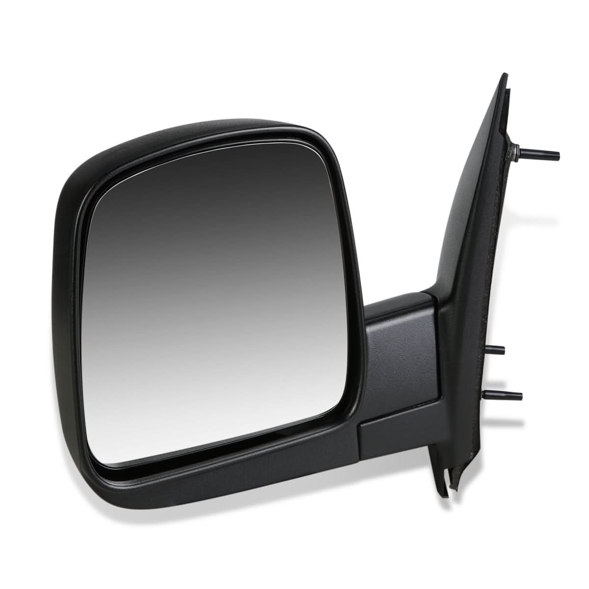 2003-2007 Chevrolet Express Manual Side Mirror Left Black Textured