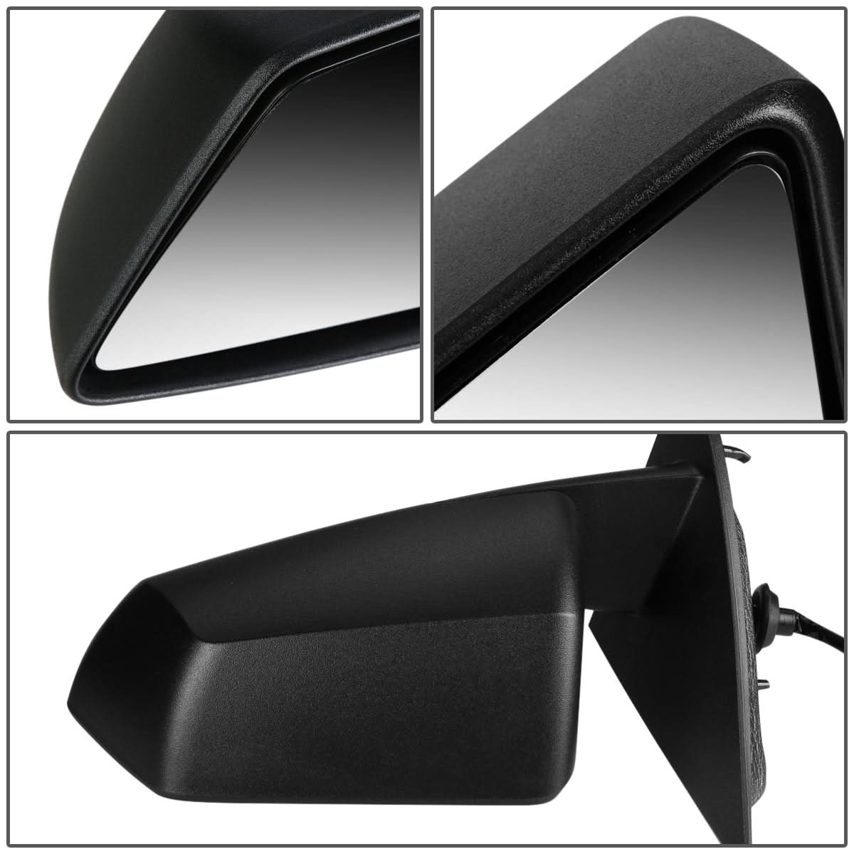 09-17 Chevrolet Traverse Side Mirror - Powered Textured Black Left