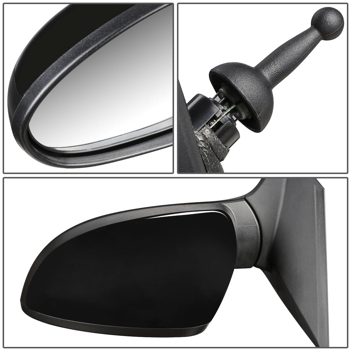 2012-2019 Chevrolet Sonic OE Style Manual Side Mirror - Paintable