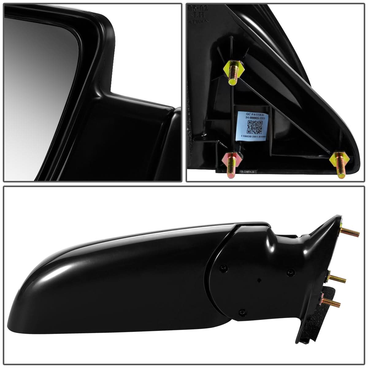 81-91 Chevrolet Tahoe Suburban OEM Style Manual Side Mirror - Right