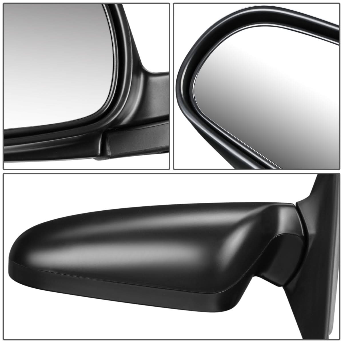 90-93 Honda Accord OEM Powered Folding Side Mirror Left