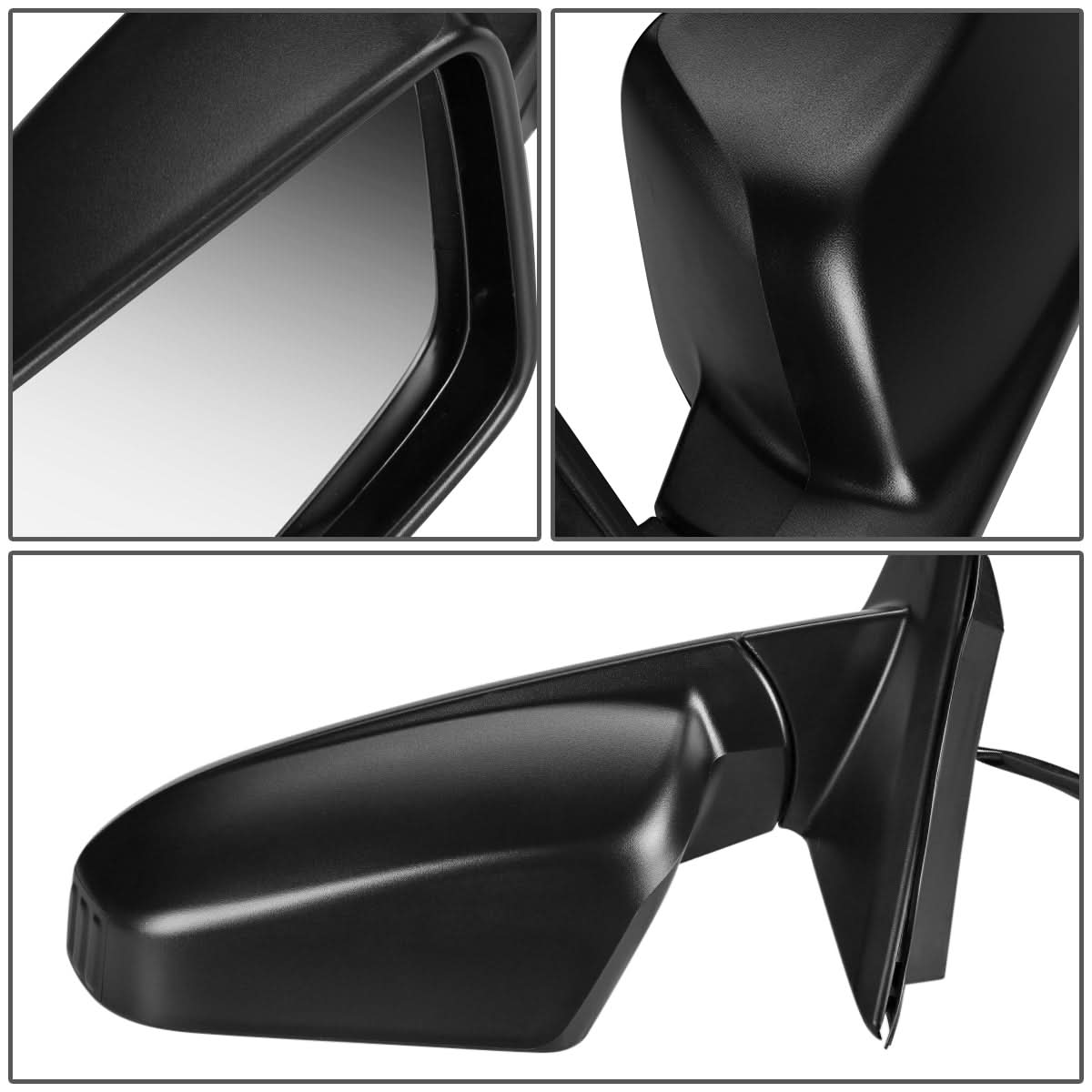 2007-2011 Honda CR-V OEM Powered Mirror Left Side - Textured Black