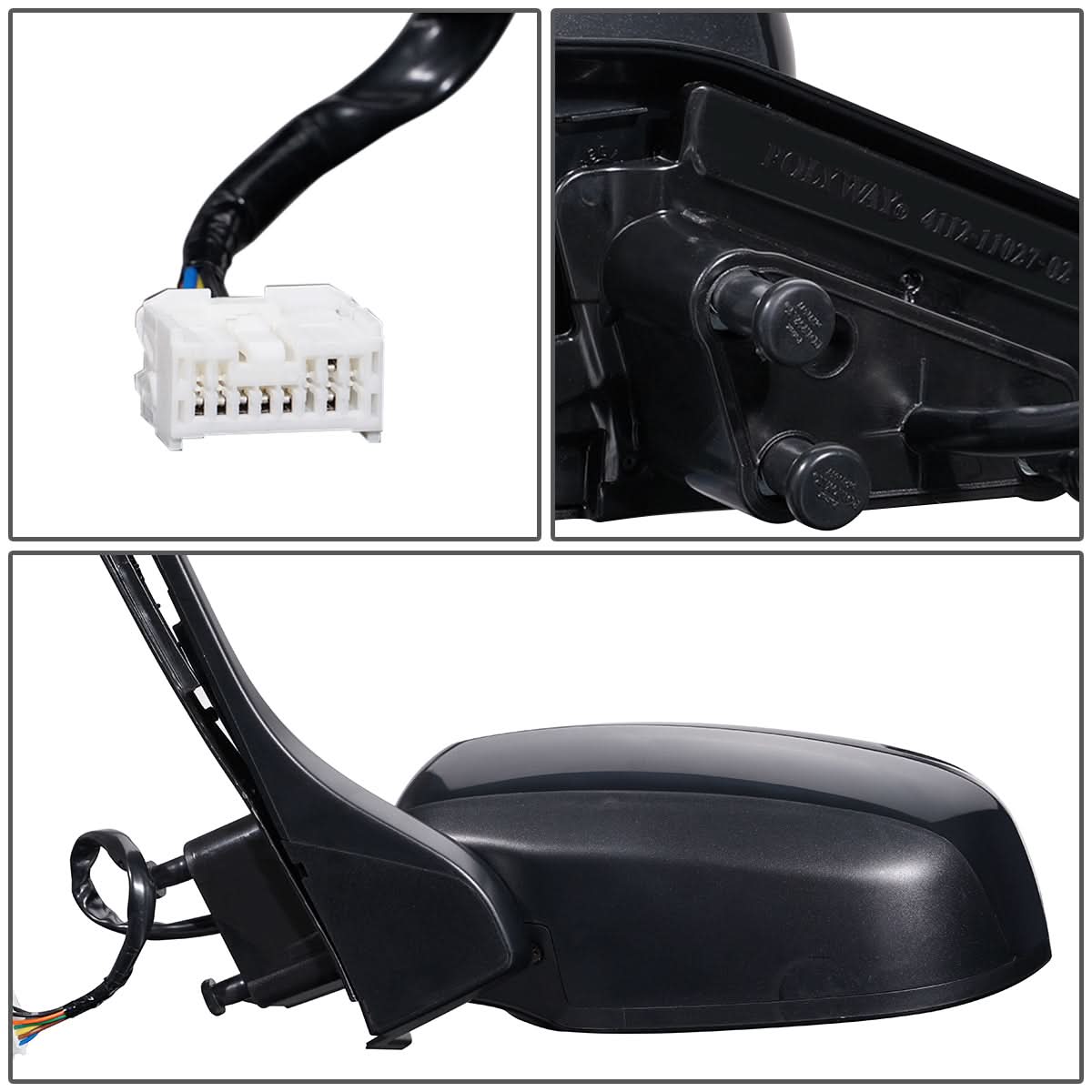 10-18 Honda Insight OEM Heated Folding Side Mirror Left