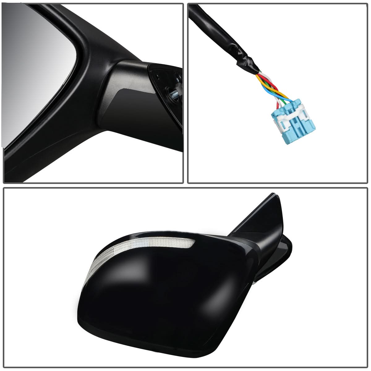 2013-2015 Honda Civic OEM Powered Folding Mirror with Signal Light