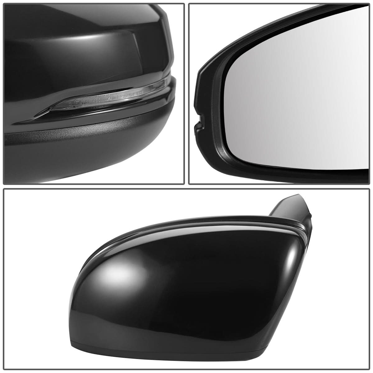 2015-2019 Honda Fit OEM Powered Heated Mirror w/ Signal - Left