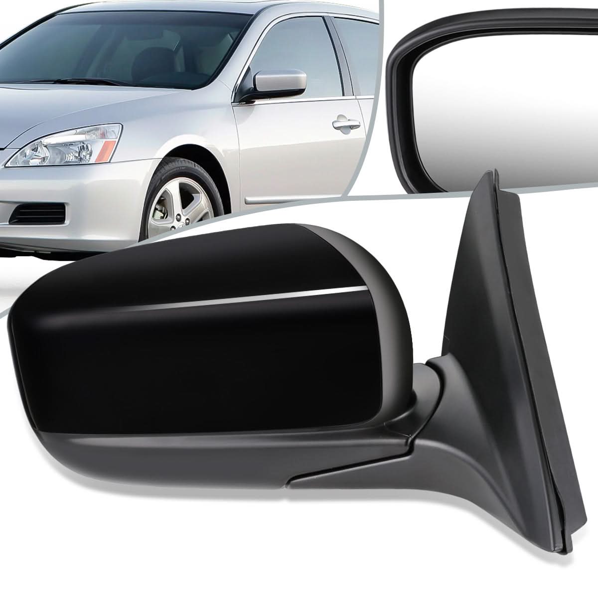 03-07 Honda Accord 4-DR OEM Powered Folding Mirror - Right