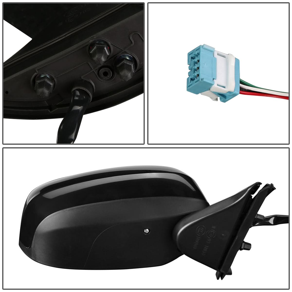 2009-2014 Honda Fit OEM Style Powered Side Mirror - Right