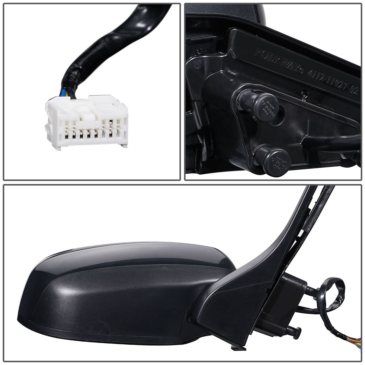 10-18 Honda Insight OEM Powered Heated Folding Mirror Right