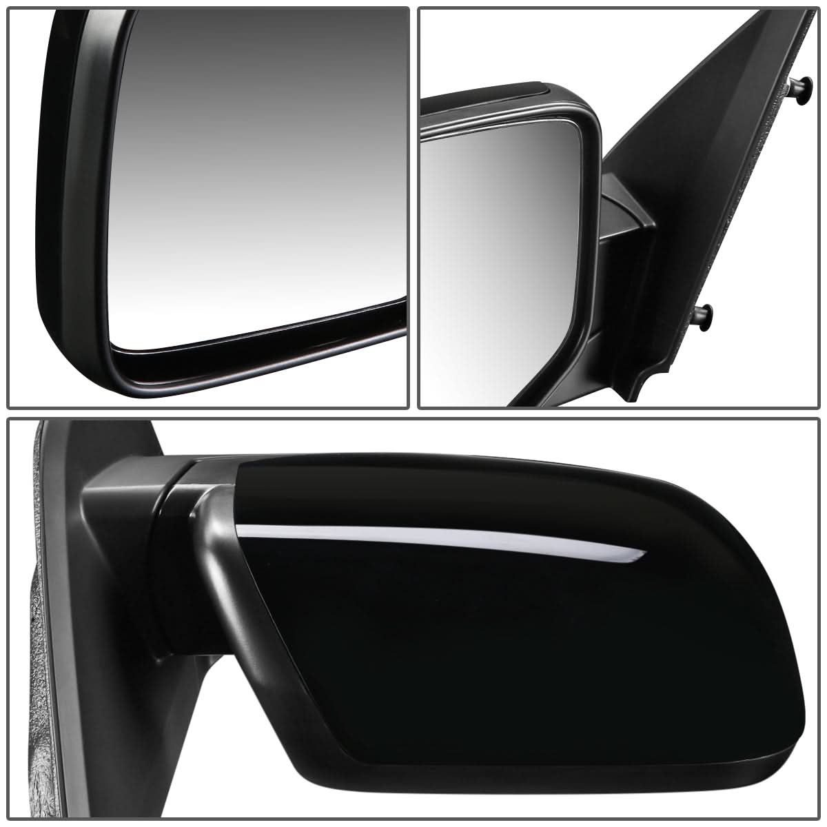 2009-2015 Honda Pilot OEM Powered Side Mirror Right Textured Black