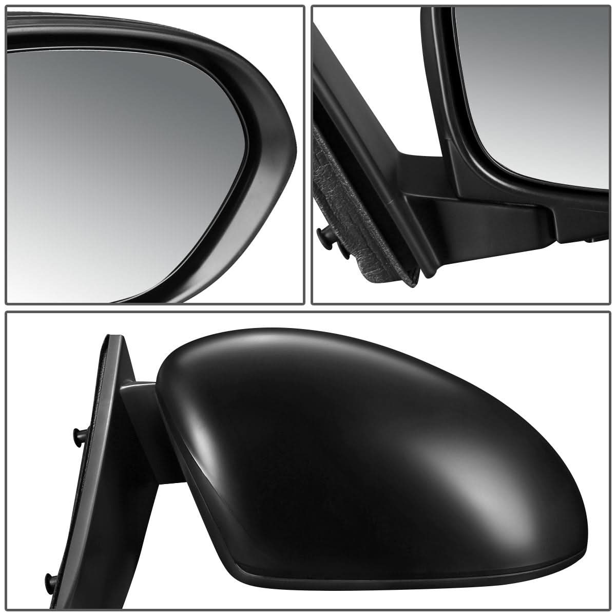 2014-2017 Honda Odyssey OEM Style Powered Side Mirror - Textured Black