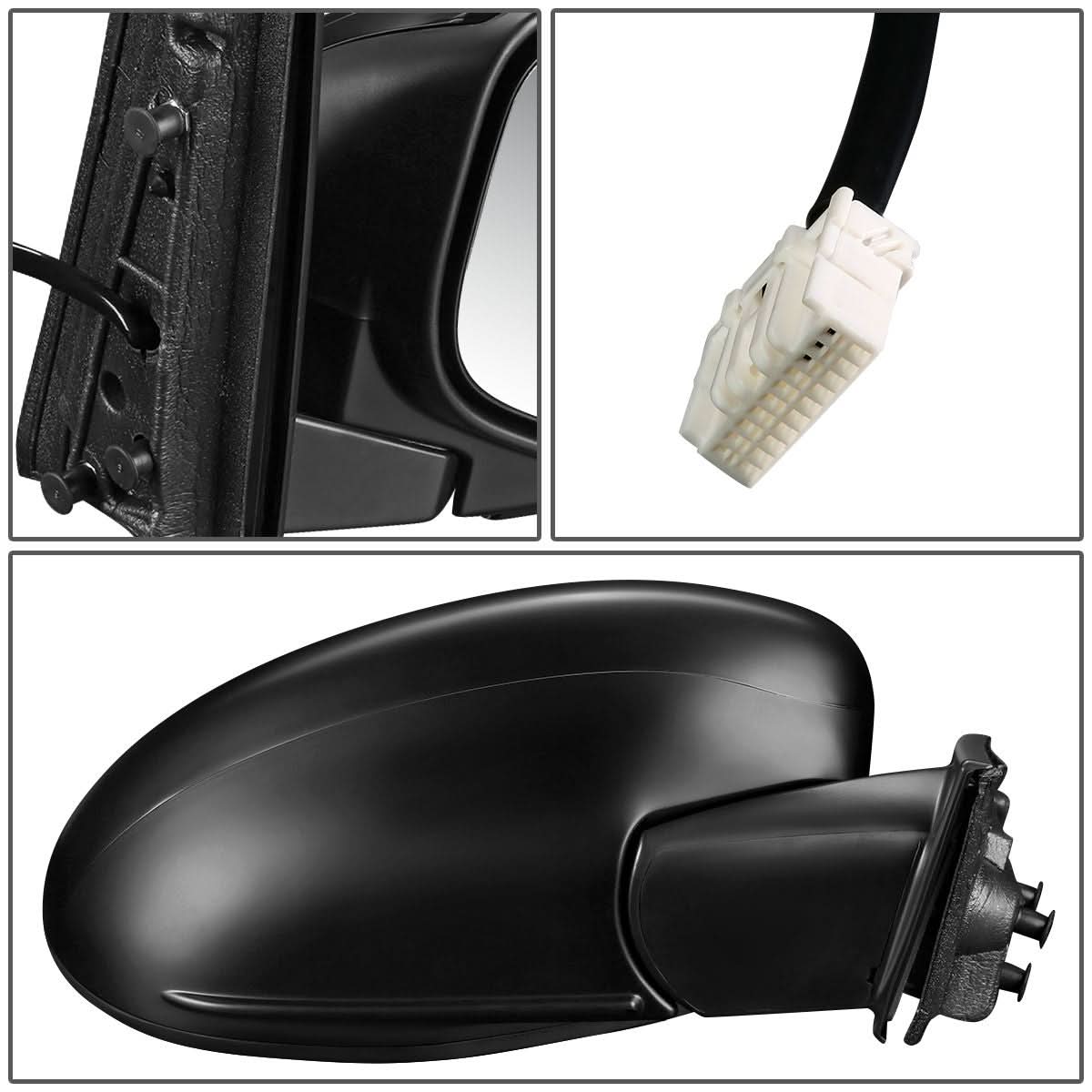 2014-2017 Honda Odyssey OEM Style Powered Side Mirror - Textured Black