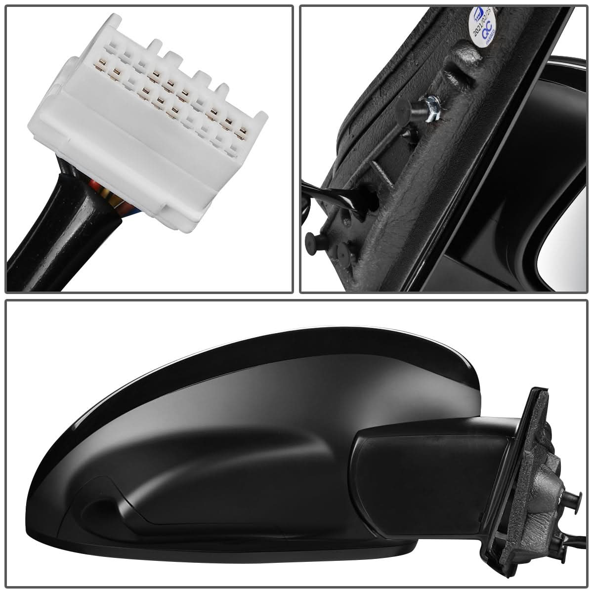 2011-2013 Honda Odyssey OEM Style Power Heated Folding Mirror - Right