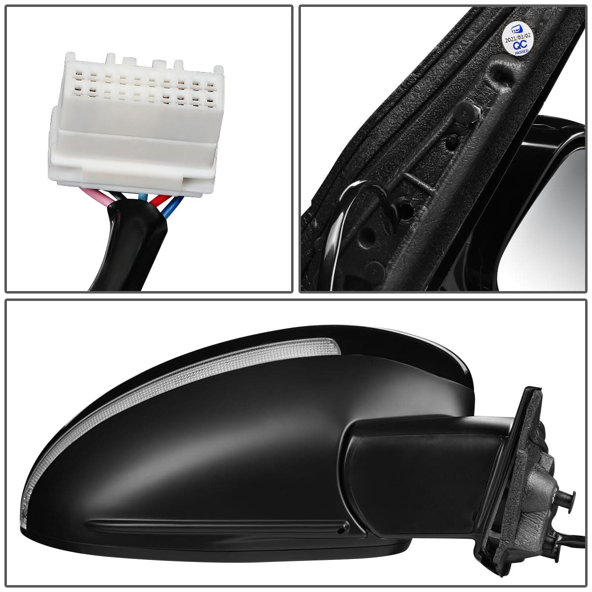 2011-2013 Honda Odyssey OEM Style Power Heated Mirror Right