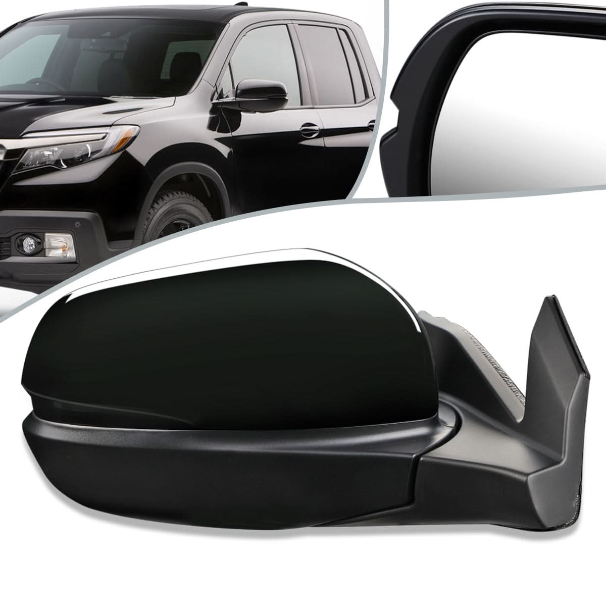 2017-2020 Honda Ridgeline OEM Powered Heated Folding Mirror Right