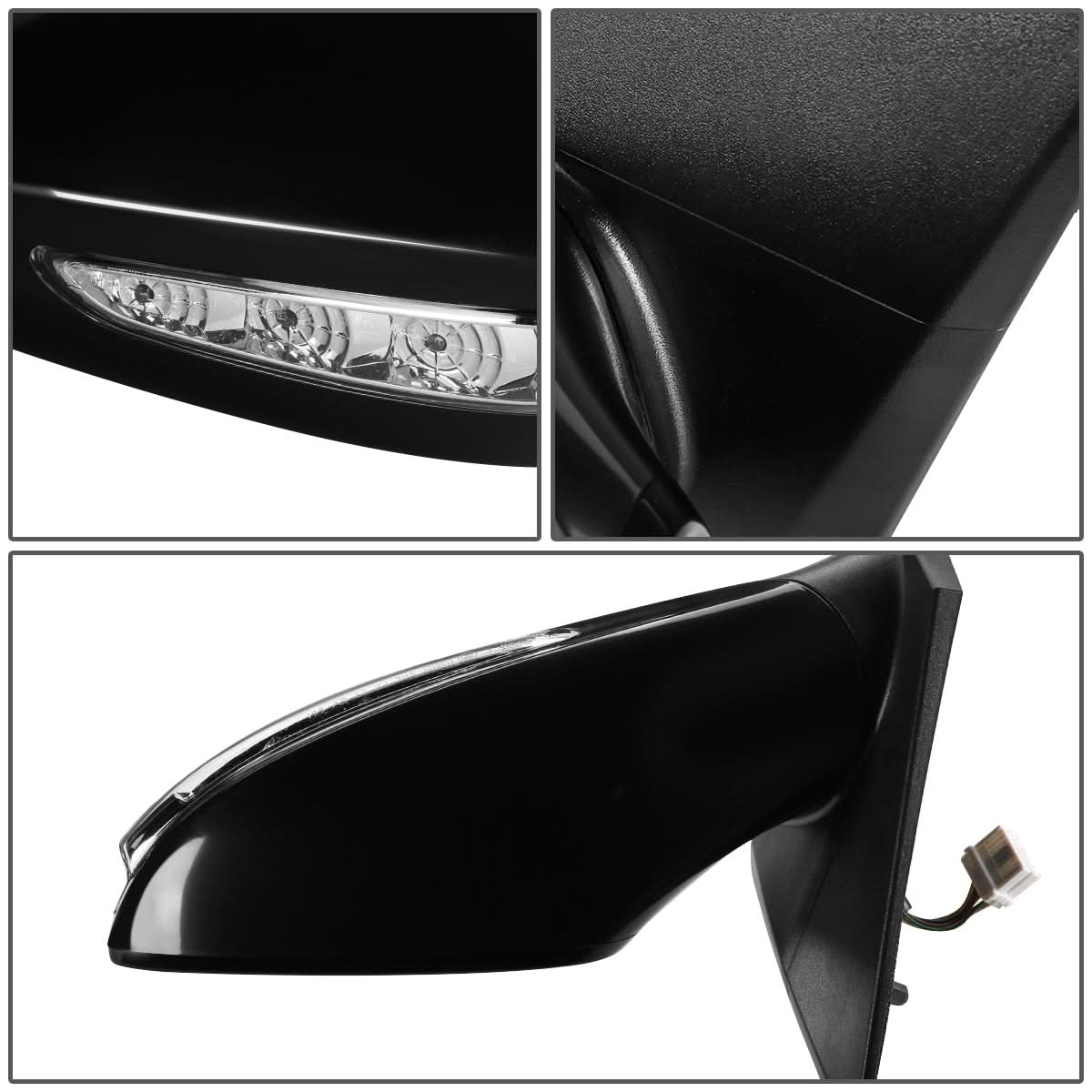 2011-2014 Hyundai Sonata OEM Powered Heated Side Mirror - Left